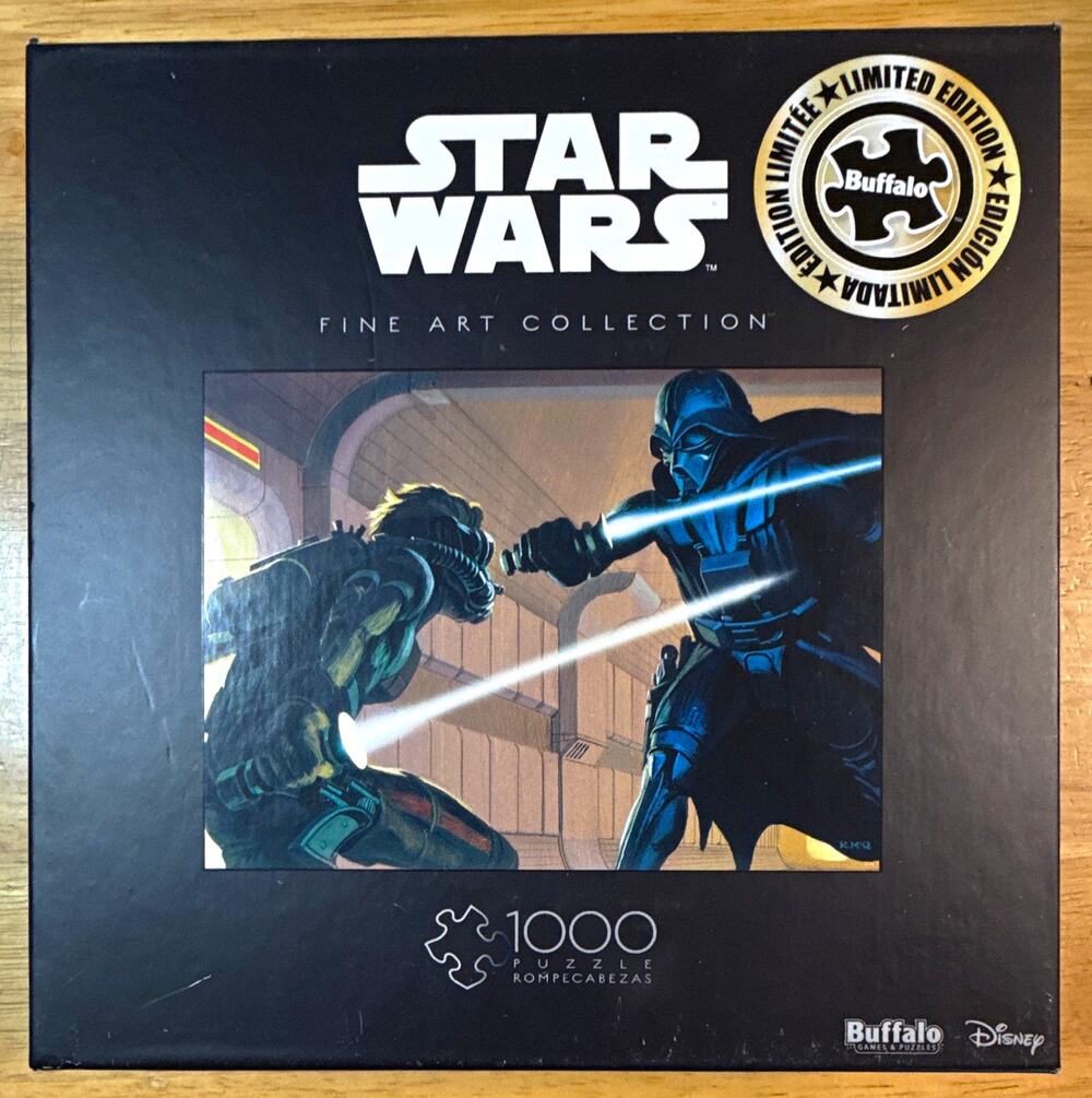 Buffalo Games Star Wars Fine Art 1000-Piece Jigsaw Puzzle Limited Edition 2020